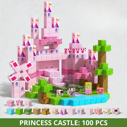 Cubiland™ Set of Magnetic Building Blocks