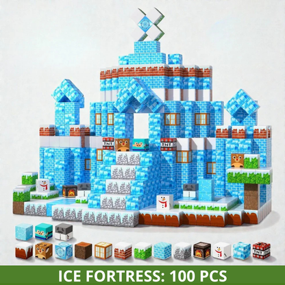 Cubiland™ Set of Magnetic Building Blocks